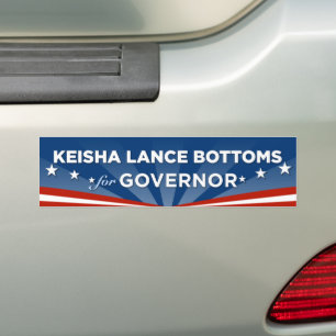 Keisha Lance Bottoms für Gouverneur von Georgia Autoaufkleber