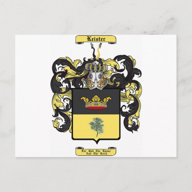 Keister Postkarte (Vorderseite)