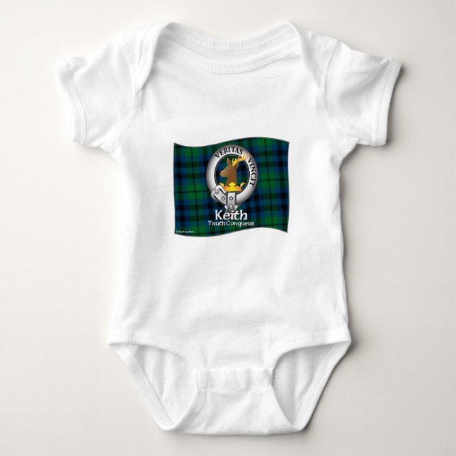 Keith-Clan Baby Strampler (Vorderseite)