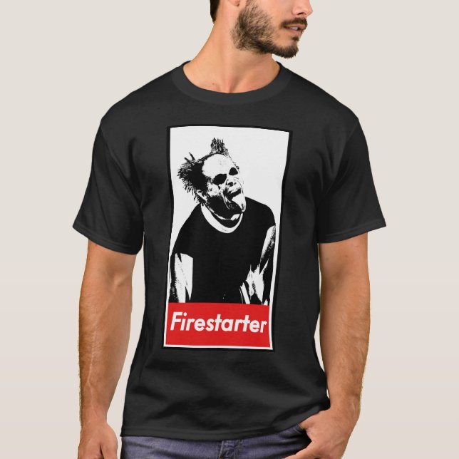 Keith Flint - Der graziöse klassische T - Shirt (Vorderseite)
