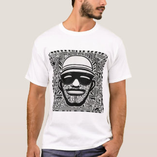 Keith Harring japanischer Bape-Graffiti-Cartoon T-Shirt