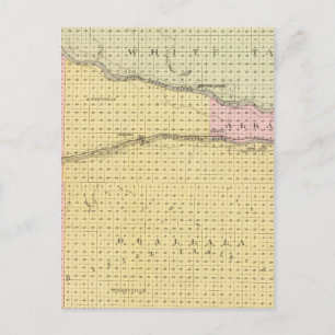 Keith Landkreis, Nebraska Postkarte