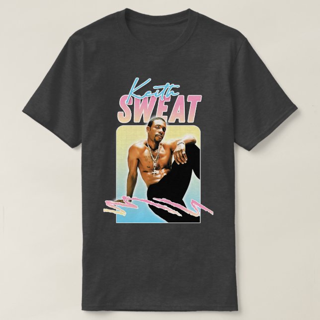 Keith Sweat 90er Stil T-Shirt (Design vorne)