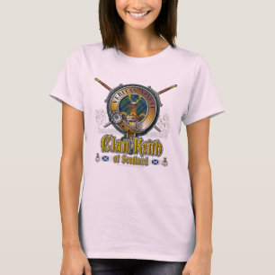 Keith Wappen Abzeichen & Tartan T-Shirt