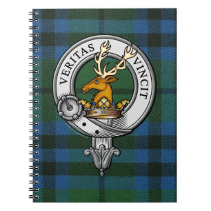 Keith Wappen und Tartan Notizblock