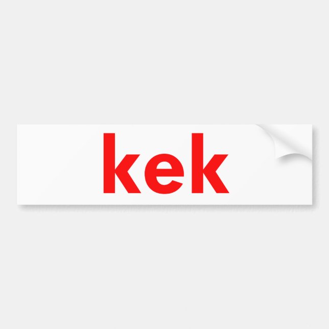 kek autoaufkleber (Vorne)