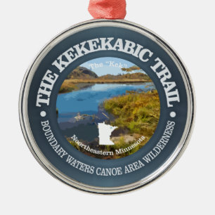 Kekekabic Trail Ornament Aus Metall