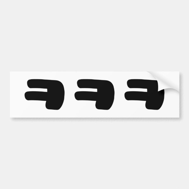 KEKEKE ㅋ ㅋ ㅋ Slang Autoaufkleber (Vorne)