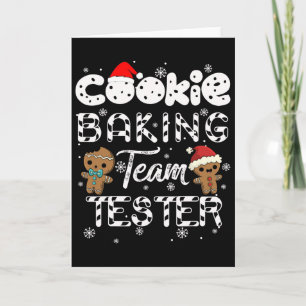 Keks Byking Team Tester Lebkuchen Weihnachten  Karte