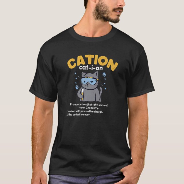 Keks Cat Ion T-Shirt (Vorderseite)