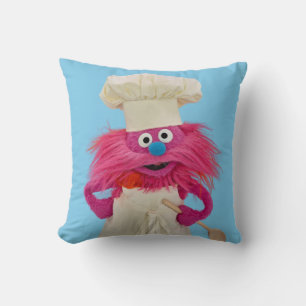Keks Monster Food Truck   Gonger Posing Kissen
