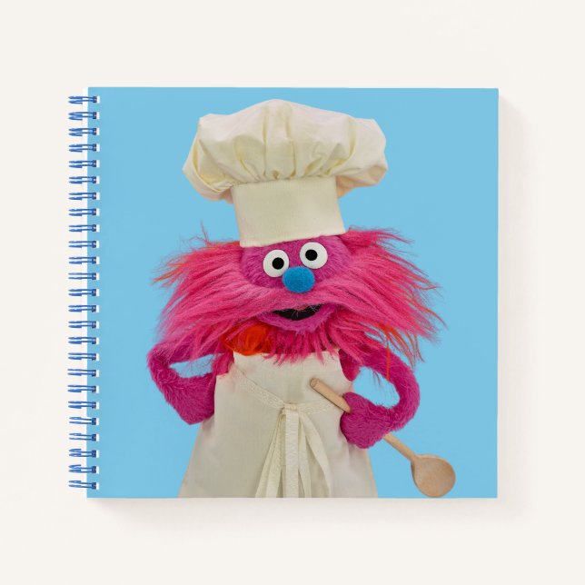 Keks Monster Food Truck | Gonger Posing Notizbuch (Vorderseite)