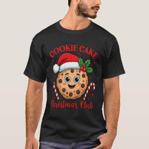 Keks-Torte-Weihnachtsclub-Kokette-Schleife-Feierta T-Shirt