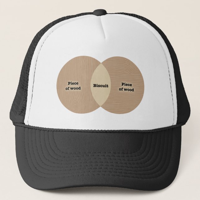 Keks Venn Truckerkappe (Vorderseite)