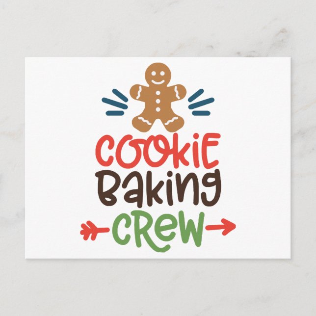 Keksbacken Crew Weihnachten (Vorderseite)