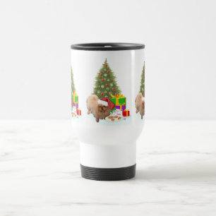 Kekse für den Weihnachtsmann Reisebecher