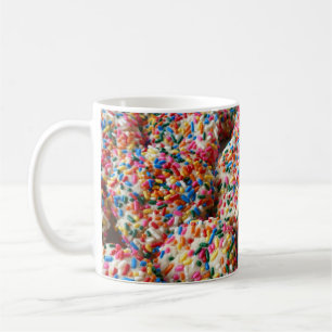 Kekse spalten Spaß bei Backfotografie Kaffeetasse
