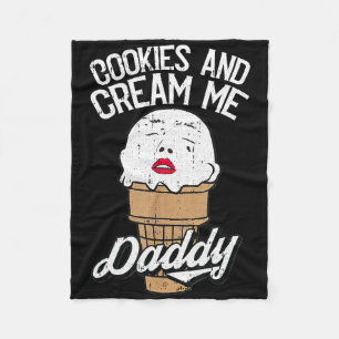 Kekse und creme Me Daddy Halloween Fleecedecke