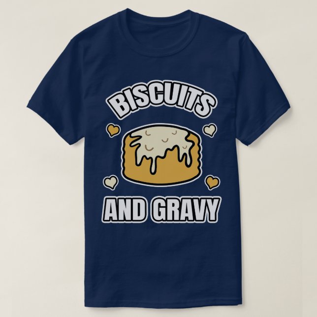 Kekse und Gravy T-Shirt (Design vorne)
