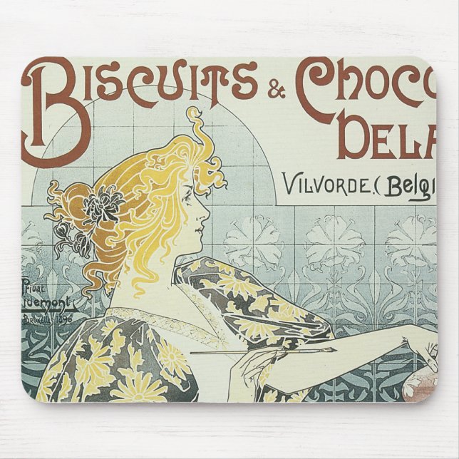 Kekse und Schokolade Mousepad (Vorne)
