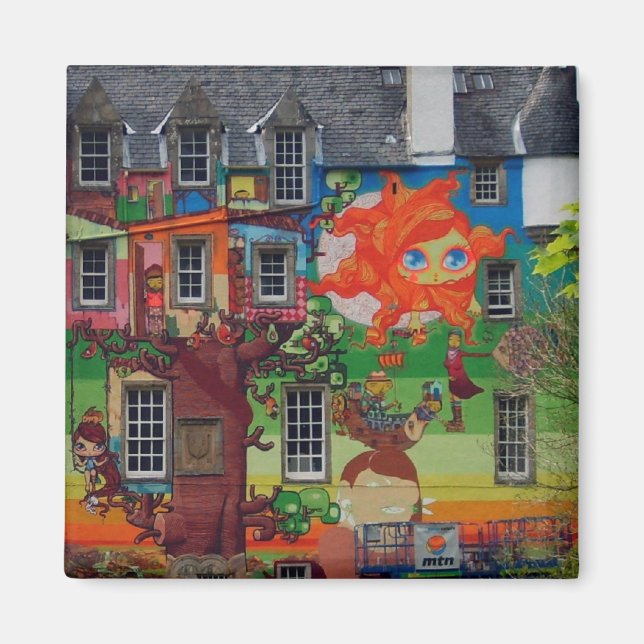 Kelburn Castle Brazilian Art Magnet (Vorne)