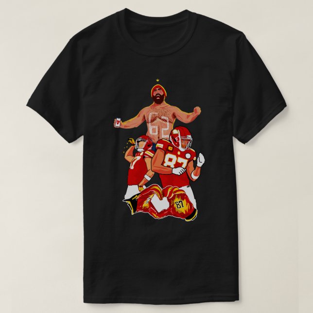 Kelce frère Travis KELCE xkelce TShirt (Design devant)