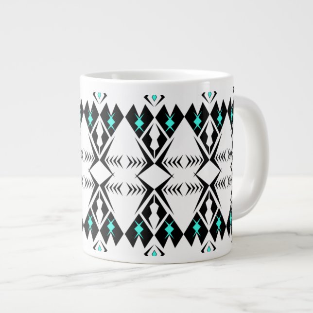 Kele ~ Sparrow Jumbo-Tasse (Vorderseite Rechts)