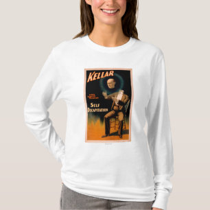 Kellar darstellende Selbstenthauptungs-Magie T-Shirt