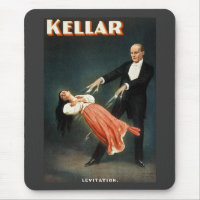 Kellar die Magier-Levitation - Vintage Anzeige
