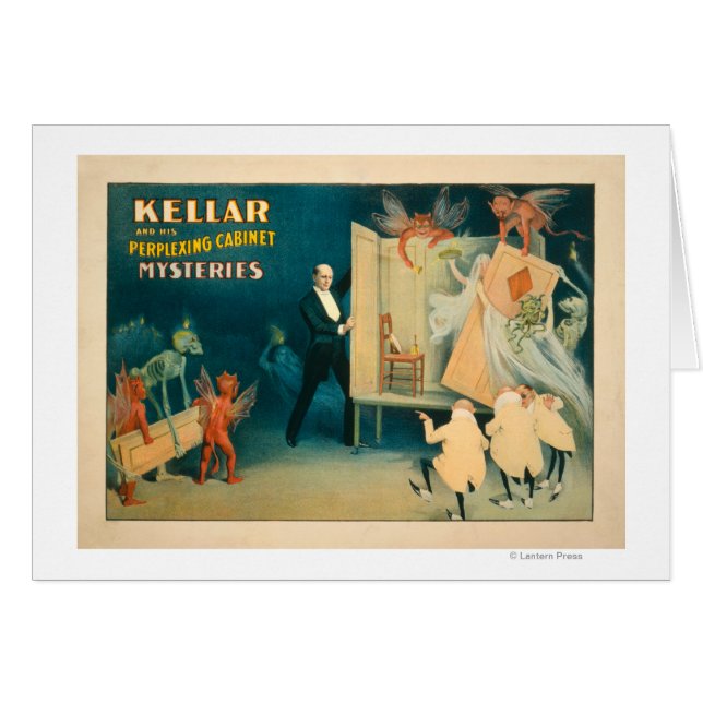 Kellar et son cabinet perplexe Mystères Magi (Devant horizontal)