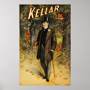 Kellar im Holz mit Dämonen Poster