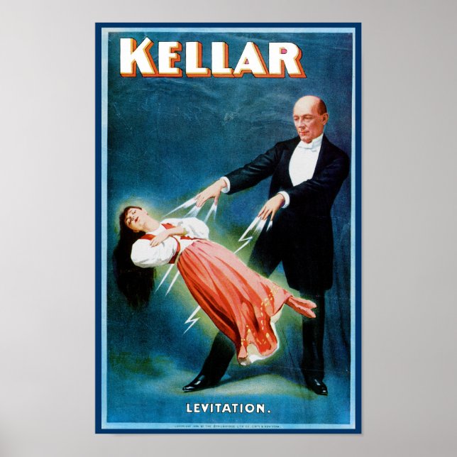 Kellar ~ Levitation Poster (Vorne)