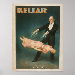 Kellar Levitations-magisches Plakat #1