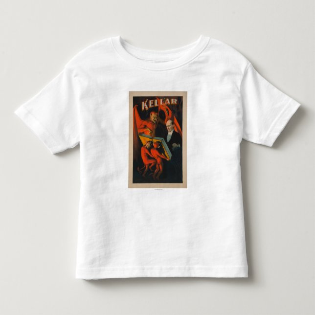Kellar Teufel und Dämonen mit magischem Kleinkind T-shirt (Vorderseite)