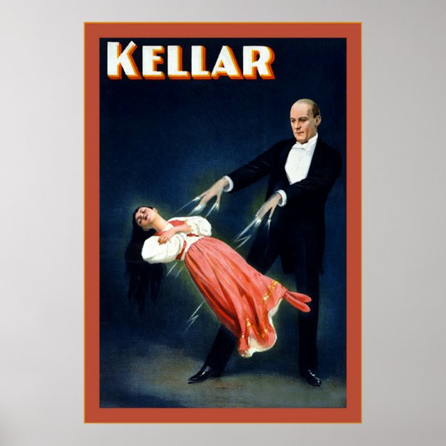 Kellar ~ Vintag Magician Poster (Vorne)