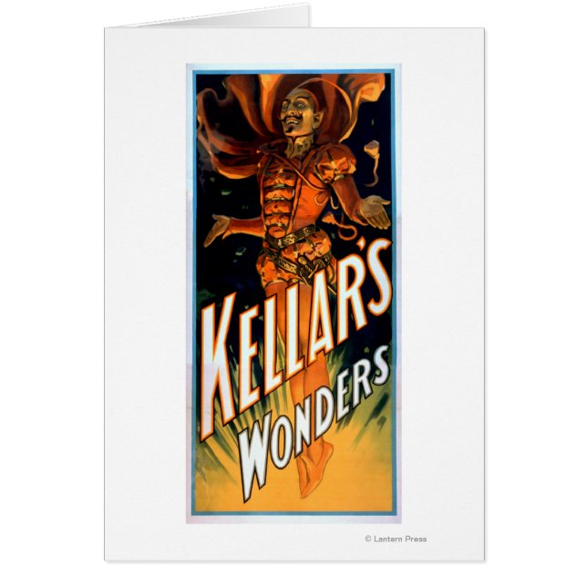 Kellar's Wonders habillés comme Devil Magic (Devant)