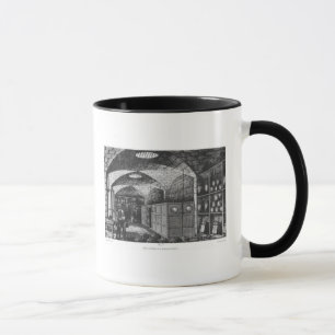 Keller der Bank von Frankreich in Paris, 1897 Tasse