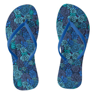 Keller Garten in Blau Flip Flops