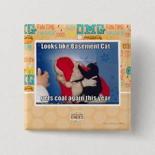 Keller-Katze erhält Kohle Button