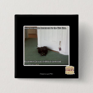 Keller-Katze, etwas verwirrt Button