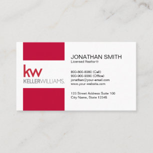 Keller Williams Business Card Visitenkarte