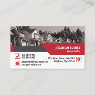 Keller Williams Grundstück-Visitenkarte Visitenkarte