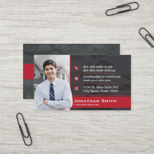 Keller Williams wirkliche Anwesen-Geschäfts-Karte Visitenkarte