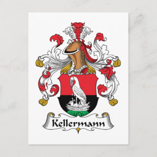 Kellermann Familienwappen Postkarte