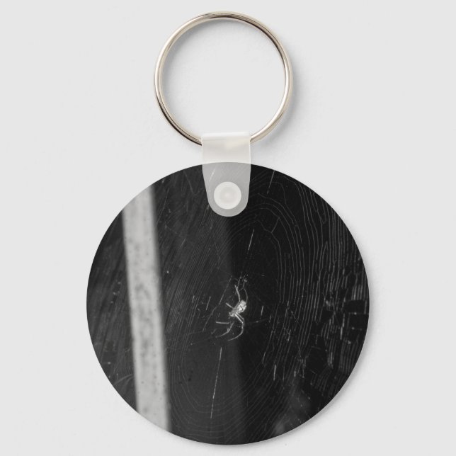 Kellerspinne Schlüsselanhänger (Vorderseite)