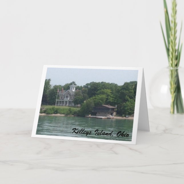 Kelleys Island Foto Grußkarte Karte (Vorderseite)