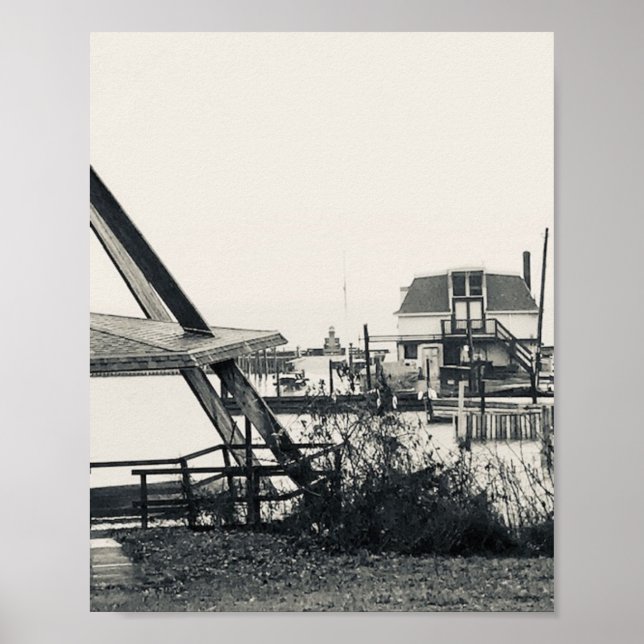 Kelleys Island in Winter V, Fotografy Poster (Vorne)