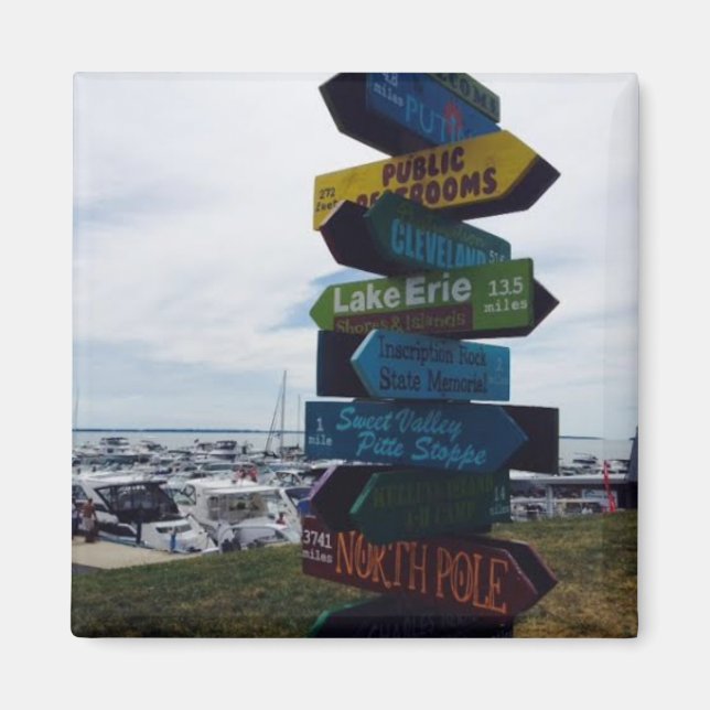 "Kelley's Island" Ohio Magnet (Vorne)