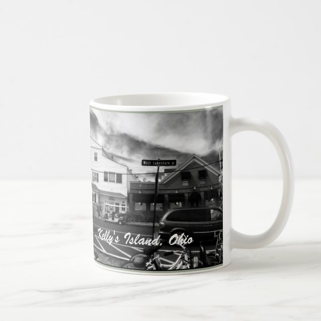 Kelley's Island, Ohio Street Photo Mug (Droite)