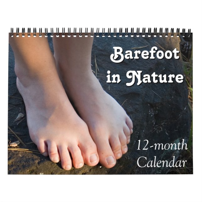 Kellie Barefoot dans la nature Calendrier de 12 mo (Protection)
